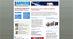 Desktop Screenshot of batech.fr