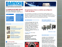 Tablet Screenshot of batech.fr